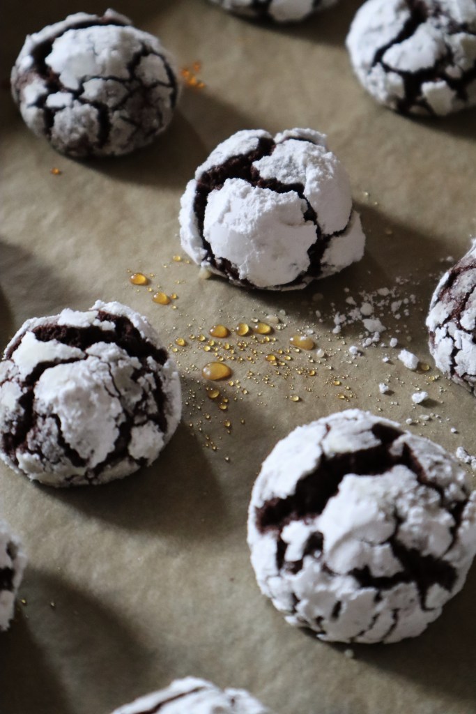 Csokoládés pöfeteg (Chocolate Crinkle&nbsp;Cookies)
