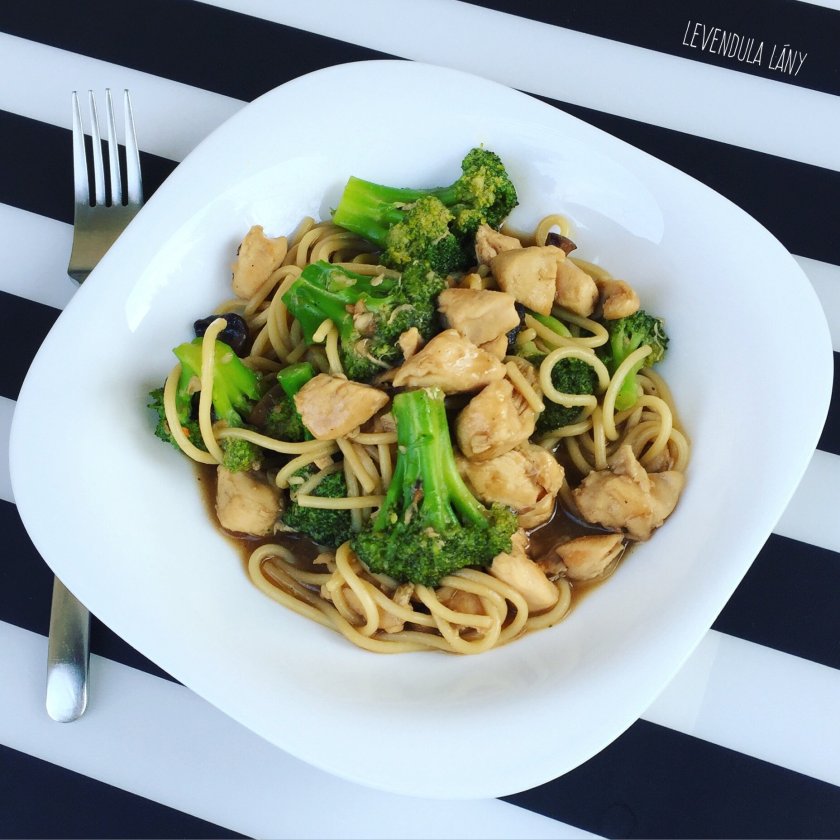 Szójaszószos csirkemell