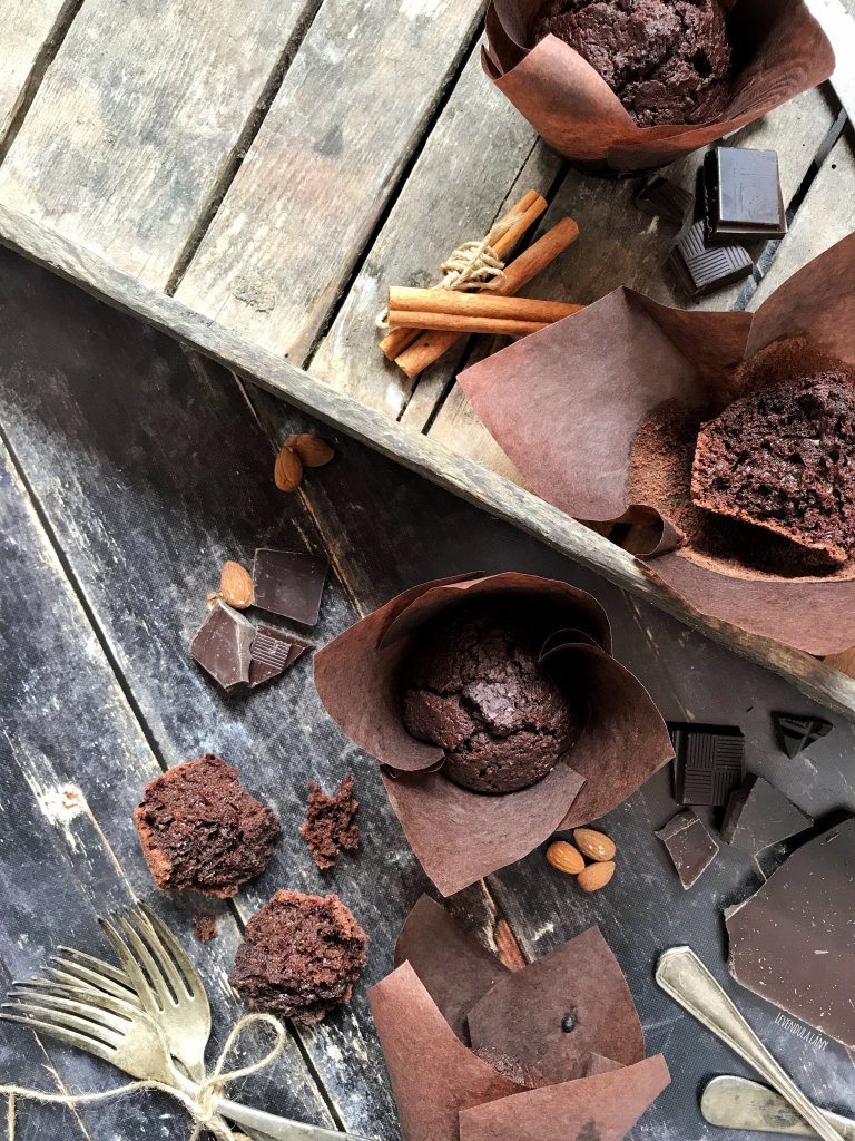 Céklás, teljes kiőrlésű muffin&nbsp;cukormentesen