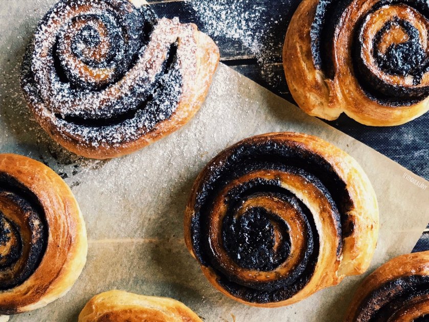 Az igazi békebeli, blundel tésztás kakaós&nbsp;csiga