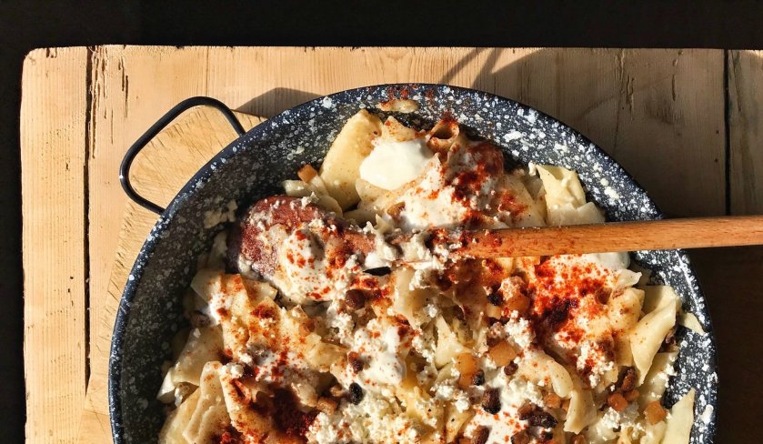 Brutál finom túrós&nbsp;csusza