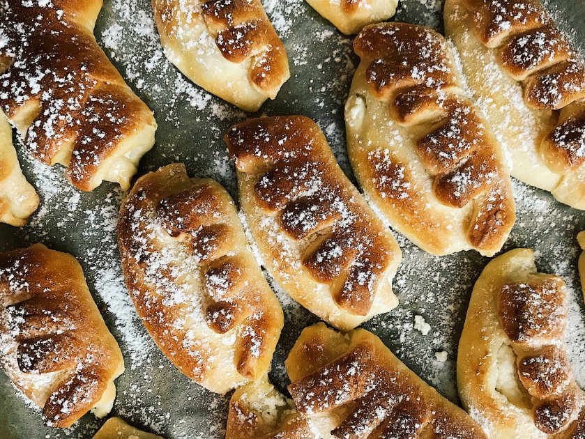 Egri nagymama kelt túrós&nbsp;kiflije