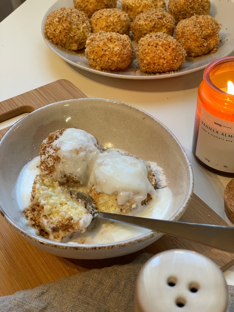 Pillekönnyű túrógombóc recept