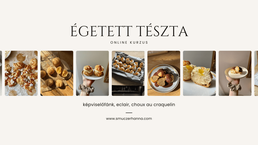 Égetett tészta kurzus